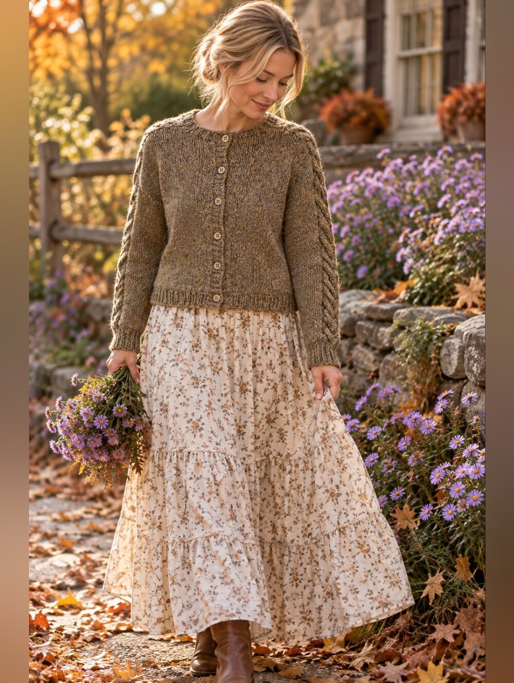 Vintage Handknit Wool Sweater